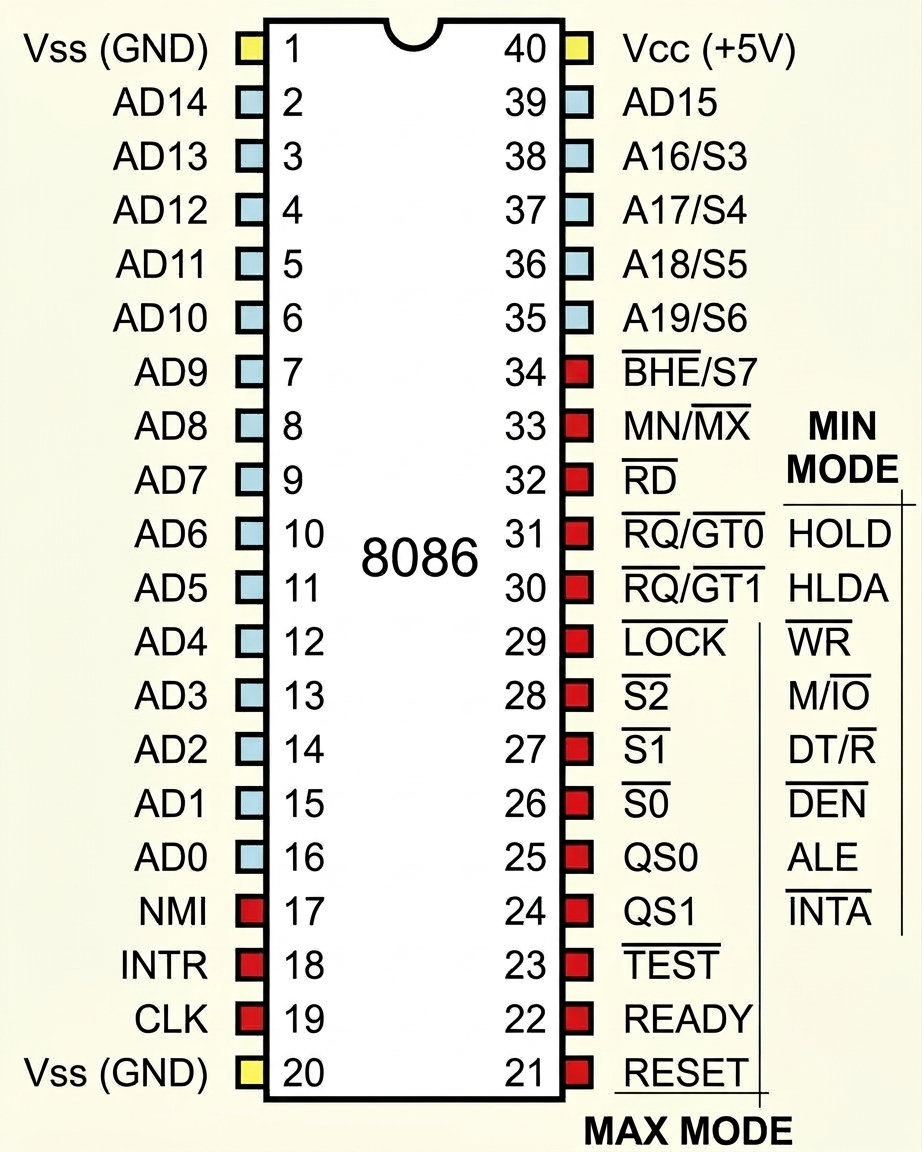 8086 Visual Lab — Interactive 3D Processor Models